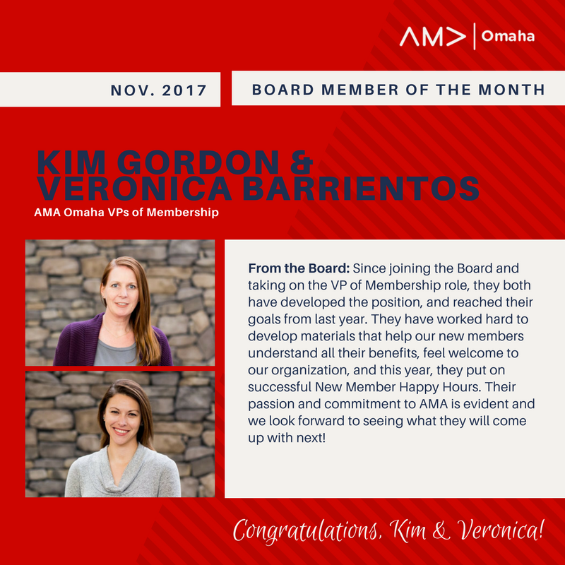 Board Member of the Month: November 2017 - American Marketing ...